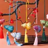 Colgante de Bolsa de Incienso de Calabaza Oro Morado, Bolsa de Incienso de Bendición, Bolsa de Brocado, Decoración de Coche, Regalo para Evento Festivo, Bolsa de la Suerte Portátil