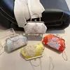 Primavera 2026 Nuevo Cierre Estilo Chino Bolso de Noche de Mano Bolso de Hombro Bolso Cruzado de Moda Bolso para Mujer con Flores Bordadas