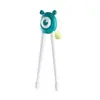 Palillos de dibujos animados portátiles para niños, palillos de aprendizaje Boca de Tigre, palillos de entrenamiento, vajilla para alimentar suplementos alimenticios para bebés, ventas directas de fábrica