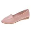 Mocasines Planos para Mujer 2026 Primavera Nuevo Estilo Poco Profundos Casuales Slip-On Versátiles Puntiagudos con Suela Oxford