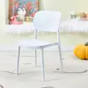 Sillas de Plástico, Sillas de Comedor Apilables Infantiles Nórdicas, Sillas Simples de Ocio con Respaldo, Sillas Creativas para Guardería al por Mayor