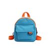 Estilo coreano casual simples retro cor sólida estilo japonês mochila de lona feminina bolsa escolar mochila feminina commuter mochila pequena moda