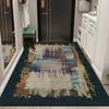 Lujo Ligero Alfombra de Piso para el Hogar de Alta Gama Entrada Alfombra Resistente a la Suciedad Dormitorio Mesilla de Noche Fácil de Cuidar Sala de Estar Baño Alfombrilla Simple para Pies