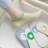 Meias femininas invisíveis de corte baixo antiderrapantes calcanhar antiderrapante ins moda verão algodão fino moda sem costura meias de verão femininas