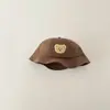Sombrero de Bebé One Piece Primavera y Otoño Estilo Coreano Moderno para Niños Niñas Bebés Protección Solar Sombrero de Pescador para Niños Venta al por Mayor