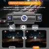 Cámara de salpicadero de alta definición de 3.5 pulgadas y cuatro canales transfronteriza con conexión Wifi, visión nocturna de alta definición, grabadora de coche gran angular