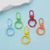 Chaveiro Cor Macaron Acessórios de Joalheria DIY Pingente Cor Doce Fivela de Porta Argola de Mola Chaveiro Pingente Colorido