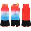 Conjunto de Ropa de Atletismo para Hombres y Mujeres, Ropa de Entrenamiento Fitness, Chalecos, Ropa Infantil, Carreras de Distancia Corta, Maratón, Ropa Deportiva para Examen Físico y Competición