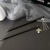 Elegantes Grampos de Cabelo de Sândalo Estilo Chinês, Grampos de Madeira de Alto Padrão Estilo Retrô, Acessórios de Cabelo Clássicos Elegantes, Venda por Atacado de Grampos de Cabelo Feitos à Mão
