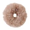Anel de cabelo de pelúcia com cores doces para outono e inverno, anel de cabelo macio e ceroso, faixa de cabelo para meninas, acessórios de cabelo com corda doce