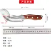 Cuchillo de zorro forjado cuchillo de hueso afilado corte de carne cuchillo de carne manual cuchillo de cocina para el hogar cuchillo para frutas cuchillo de camping para exteriores