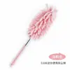Plumero de plumas de pollo para quitar el polvo y barrer, electrostático, para el hogar, retráctil, para limpiar coches, no suelta plumas, mango largo, artefacto de limpieza de coches, para el coche