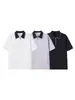 Camisa polo de manga corta con cuello para hombre, camiseta de verano de marca moderna, corte slim estilo coreano, top versátil nuevo y moderno 2026
