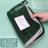 Bolsa de matéria em L transparente de malha para documentos, bolsa de matéria de grande capacidade, bolsa portátil para estudante para armazenamento de provas