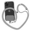 Cordão para Celular Ajustável Diagonalmente 6mm Personalizado Cordão para Celular Pendurado no Pescoço Segurança Anti-Perda Clipe Fixo de Segurança
