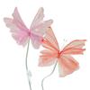 Mariposa Simulada Boda Festival Atmósfera Romántica Decoración Decoración del Hogar Accesorios para Fotografía Tul de Colores Día de San Valentín Chino Escena de Boda