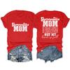 Amazon comercio exterior transfronterizo mamá gimnasta mi billetera es nueva camiseta de moda de manga corta para mujer