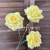 3 Rosas de Diamante Sem Folhas Decoração de Flores de Casamento Flor Artificial Cachoeira Mar de Flores Popular Arranjo de Flores de Parede de Rosa