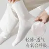 Calcetines de Aire Acondicionado de Verano para Hombre, Malla de Algodón Puro, Transpirables, de Media Pantorrilla, Finos, Absorbentes de Sudor, Sin Costuras, Deportivos, Antibacterianos, Color Sólido, Calcetines Versátiles