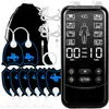 Masajeador Multifuncional Terapia de Masaje Nuevo Ems/Tens Masajeador de Ejercicio Muscular con Microcorriente Drenaje de Meridianos