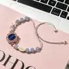 2026 Nuevo Reloj de Moda de Nicho de Lujo Ligero con Tachuelas de Diamante y Perlas con Cordón Ajustable, Reloj para Estudiantes, Reloj de Cuarzo Personalizado para Mujer
