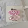 Lindo Clip de Pato de Dibujos Animados Floral Rosa, Pasador Dulce, Pinza para Flequillo, Accesorio para el Cabello de Niña, Nuevo Estilo de Alta Gama