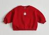 Ropa de Bebé Estilo Coreano Otoño e Invierno Ropa de Navidad de Dibujos Animados Recién Nacido Cálido con Forro Polar Mono de Bebé de Año Nuevo