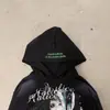 Sudadera con capucha Retro Harajuku de Exportación Transfronteriza Europea y Americana para Otoño e Invierno, Sudadera Holgada de Calle Gótica de Moda