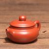 Tetera de arena púrpura Yixing al por mayor, tetera pequeña de barro Zhu con punta de dedo, juego de té de calabaza Xi Shi Piao