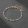 Joyería de Moda Europea y Americana Incrustada con Gemas, Nuevos Accesorios de Moda Personalizados, Pulseras Coloridas de Cristal y Diamante