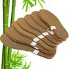 Palmilhas Desodorantes de Carvão de Bambu Esportivas Masculinas Absorventes de Suor Respiráveis Resistentes a Odores Palmilhas de Couro Femininas Sola Macia Tamanho Único Maior Perfumadas