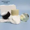 Mingli Oem15Gpp Material Tapa Redonda Pequeña para Tornillo Botella de Crema de Manos Botella de Crema Botella de Mascarilla Facial Botella de Crema Facial Botella de Boca Ancha