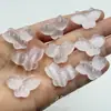 Colgante Mariposa Ojo de Gato Piedra Semipreciosa Transparente Hielo Tallado Colgante Ojo de Gato Accesorios para Joyería DIY Colgante Fresco de Color Claro
