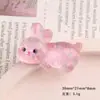 Accesorios de Resina para Manualidades de Dibujos Animados Animales Daquan Pinza de Crema Funda para Teléfono Cadena para Zapatos Llavero Colgante
