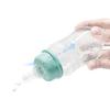 Fabricante Venta al por Mayor 150ml Boca Estándar PP Curva Biberón para Bebé Anticaída y Anticolicos Adaptador Extractor de Leche Biberón para Bebé Recién Nacido