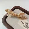 Pinza de Acetato con Resorte Sencilla con Lazo Dulce, Pasador Lateral con Fleco, Nuevo Accesorio de Pinza para el Cabello Exquisito de Alta Gama