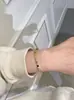 Pulseira de Luxo de Alta Qualidade em Favo de Mel CNC com Banho de Ouro Rosé, Design de Favo de Mel Ondulado em Forma de Diamante, Venda Direta do Fabricante