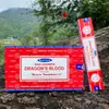 Madeira Dourada para Incenso Staya Sai Baba, Incenso em Palito de Bambu, Fragrância Floral, Incenso do Tibete, Incenso em Palito Fresco, 15g, 50 Tipos Disponíveis