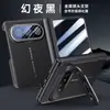 Adecuado para Funda de Teléfono Móvil Huawei Puraxmax, Membrana Integrada, Bisagra de Eje Central, Soporte de Lente Anticaída, Funda de Cuero de Negocios para Hombres y Mujeres