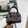 Nova Coleção Outono/Inverno 2026: Bolsa tipo concha da moda com lantejoulas brilhantes, bolsa transversal feminina, item popular de comércio exterior, bolsa de ombro