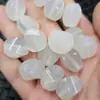 Calcedonia Blanco Hielo Cuentas Retorcidas Jade Cuentas Sueltas Ágata Grande Paspartú Pulsera Collar Accesorios para Joyería Cuentas Hechas a Mano