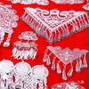 Accesorios Artesanales de Lámina de Aluminio de Minoría Étnica Miao, Sombreros, Ropa, Adornos de Lámina de Aluminio Miao, Materiales Decorativos para Bricolaje
