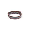 Suministro directo de fábrica de collares para perros estampados, collares ajustables de nailon duradero para mascotas, collares multicolor para gatos y perros al por mayor