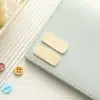 Etiqueta de Couro de Microfibra Desenho Animado, Etiqueta de Couro Estampada, Patch para Roupa, Etiqueta de Couro para Roupa de Boneca Pet DIY, Etiqueta de Urso com Rosto Sorridente