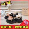 Zapatos estilo japonés con lazo, estilo muffin, estilo jk, pequeños zapatos de cuero para mujer, nuevos zapatos Mary Jane de verano 2023 con suela gruesa y aumento de altura