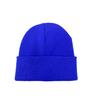 2025 Nuevos Sombreros de Color Sólido de Moda en Stock Gorros de Punto con Placa de Luz Acrílica Sombreros para el Frío Fabricante de Gorros de Punto
