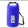 Bolsa impermeable de PVC para exteriores, superventas transfronteriza, para buceo y rafting, con correas de un solo o doble hombro, diseño flotante y características impermeables, adecuada para nadar y como bolsa cubo impermeable