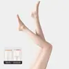 Medias 0D negras para mujer, estilo fino de verano, antienganches, duraderas, invisibles, alta transparencia, medias negras sexys, coquetas y sensuales