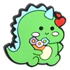 Cuentas Centrales de Dinosaurio Lindas Transfronterizas Cuentas Sueltas Cuentas de Goma Suave de Dibujos Animados Accesorios para Joyería Accesorios para Manualidades DIY