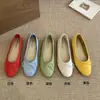 Versão em Couro Macio~Mary Janes Flats Baixos Retro Ballet com Salto Escondido Feminino 2026 Novos Sapatos Mary Jane Franceses de Primavera